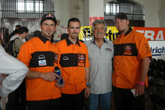 KTM Baja race team with Sal Fish